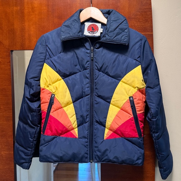 Vintage 1970s Ski Jacket 100% Down Size S - Picture 7 of 9
